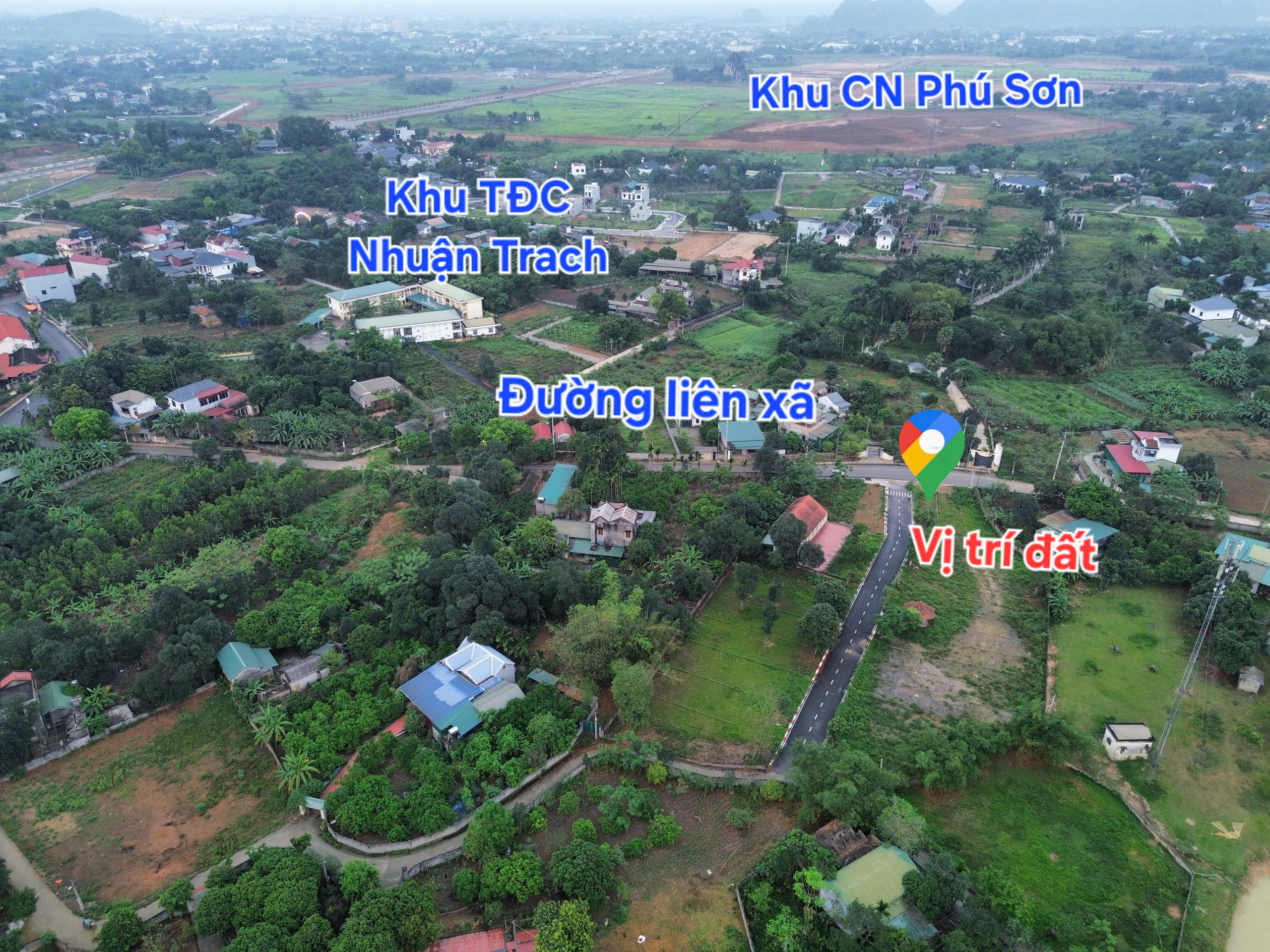 Hình ảnh Bán Lô Góc 2 Mặt Tiền 102.4m Tại Nhuận Trạch Đưởng Ô Tô Tránh Sát Trục Liên Xã Gần Trường Học Các Cấp