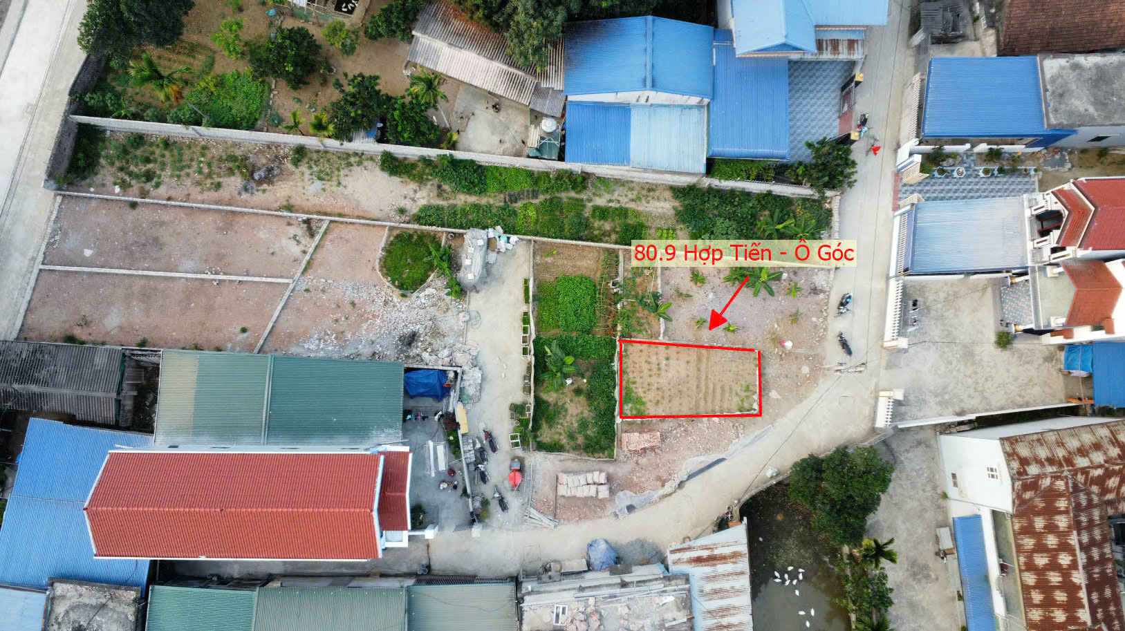 Hình ảnh Bán Lô Góc 2 Mặt Thoáng 80.9m Tại Hợp Tiến Ô Tô Đỗ Tận Đất Ngay Gần Đường QL21A