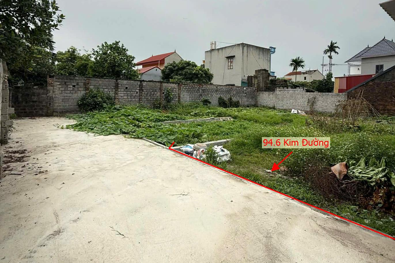 Hình ảnh Bán Thửa Đất 94.6m Tại Kim Đường Full Thổ Cư Sát Trục Chính Kinh Doanh Ngay Gẩn Trường Học Các Cấp