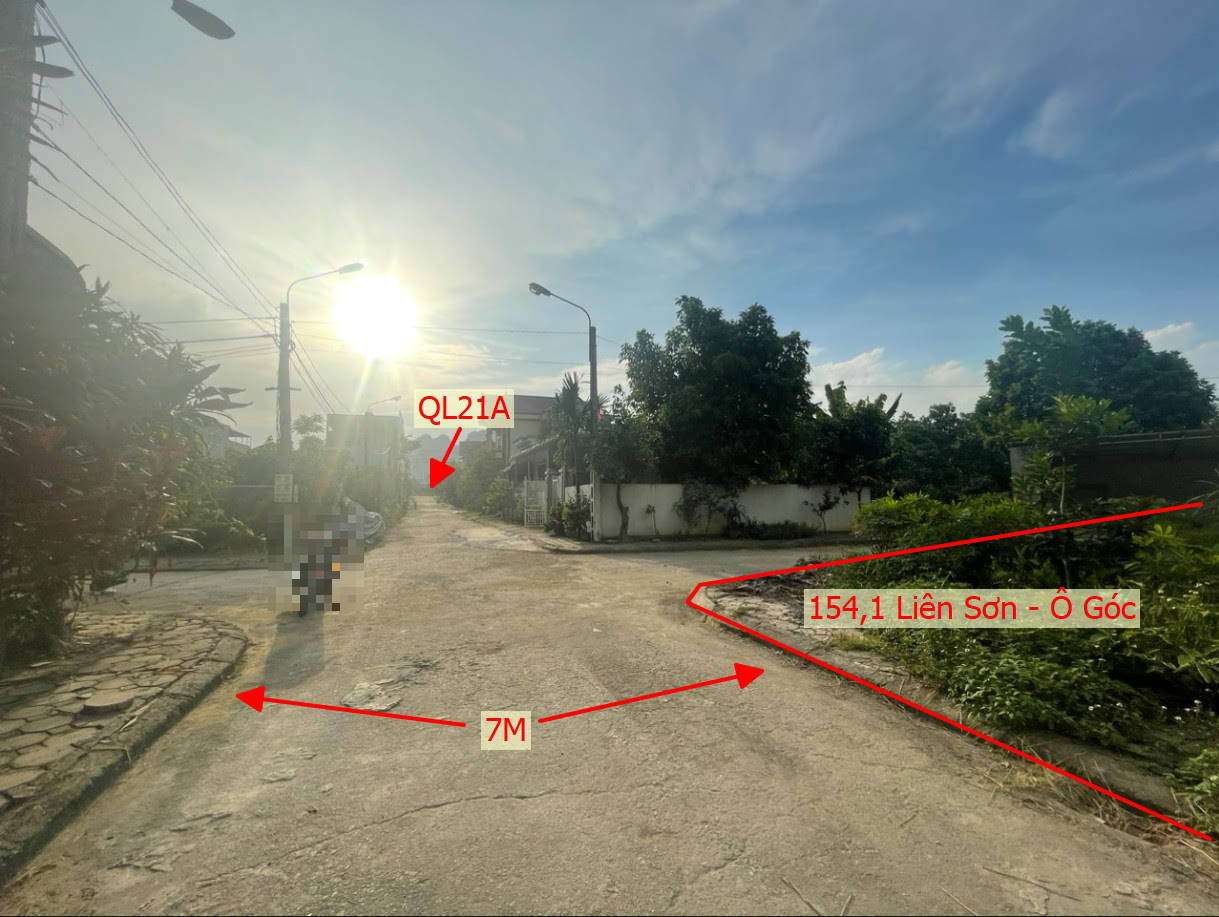 Hình ảnh Bán Lô Góc 2 Mặt Tiền Ngay Gần QL21A , Cạnh Trạm Y Tế Thuộc Xã Liên Sơn Lương Sơn