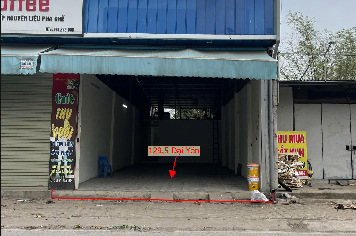 Hình ảnh Bán Thửa Đất 129.5m Tại Đại Yên Sẵn Nhà Cấp 4 Bám Mặt Đường Kinh Doanh Nguyễn Văn Trỗi