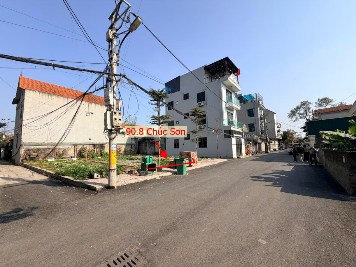 Hình ảnh Bán Đất Full Thổ Cư 90.8m Đường Ô Tô Tránh Ngay Trung Tâm Thị Trấn Chúc Sơn Sát Hồ Tự Nhiên Thoáng Mát