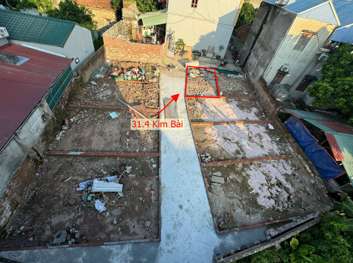 Hình ảnh Đất Phân Lô Thị Trấn Kim Bài Gần Trục Kinh Doanh Cách QL21B Vài Bước Chân 