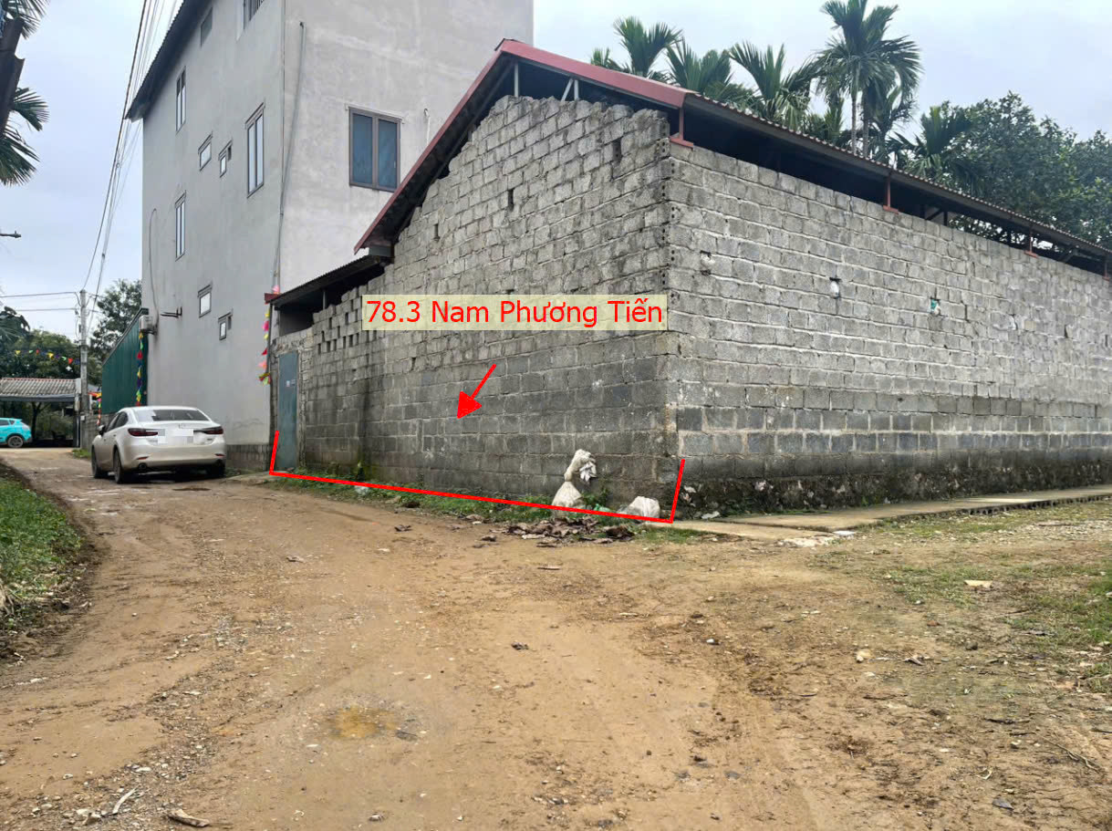 Hình ảnh Bán Lô Góc 2 Mặt Tiền 78.3M Tại Nam Phương Tiến Ngay Sát Trục Kinh Doanh Liên Xã Giá Chỉ Hơn Tỷ 