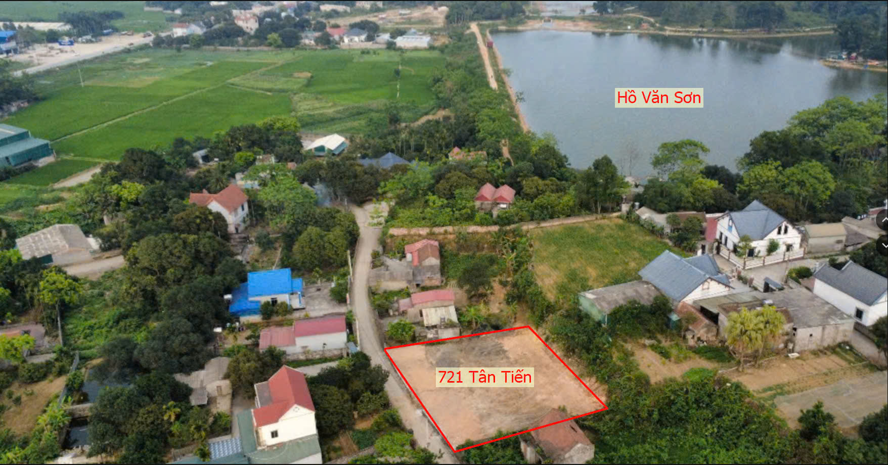 Hình ảnh Bán Thửa Đất 721m Tại Tân Tiến Chương Mỹ Đường Thông Ô Tô Gần QL21A Sát Hồ Văn Sơn Thoáng Mát 