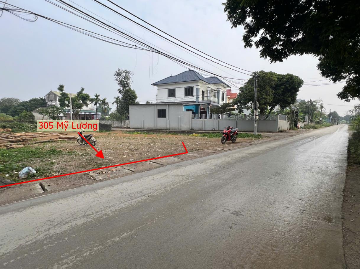 Hình ảnh Bán Thửa Đất 305m Tại Mỹ Lương Mặt Kinh Doanh Đường Lương Văn Can Cách QL21A Chỉ 1km