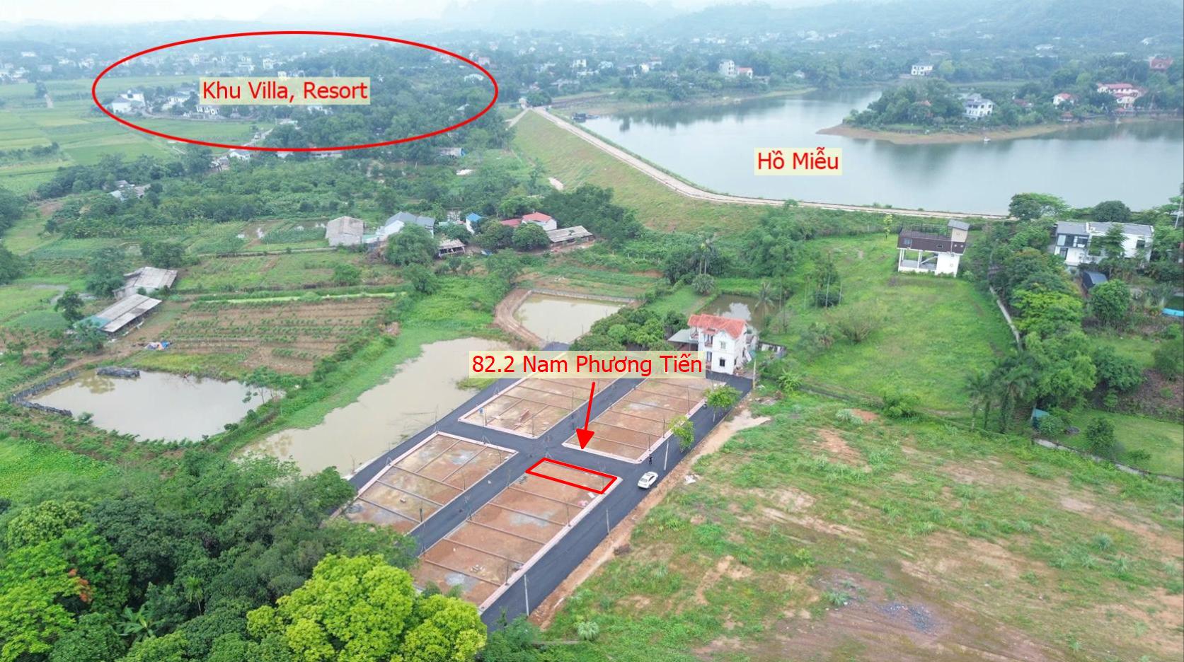 Hình ảnh Bất Động Sản Xuân Mai Bán Đất Phân Lô Khu Vực Nam Phương Tiến Sát Hồ Miễu Thoáng Mát Cạnh Khu Nghỉ Dưỡng La Saveur Hòa Bình