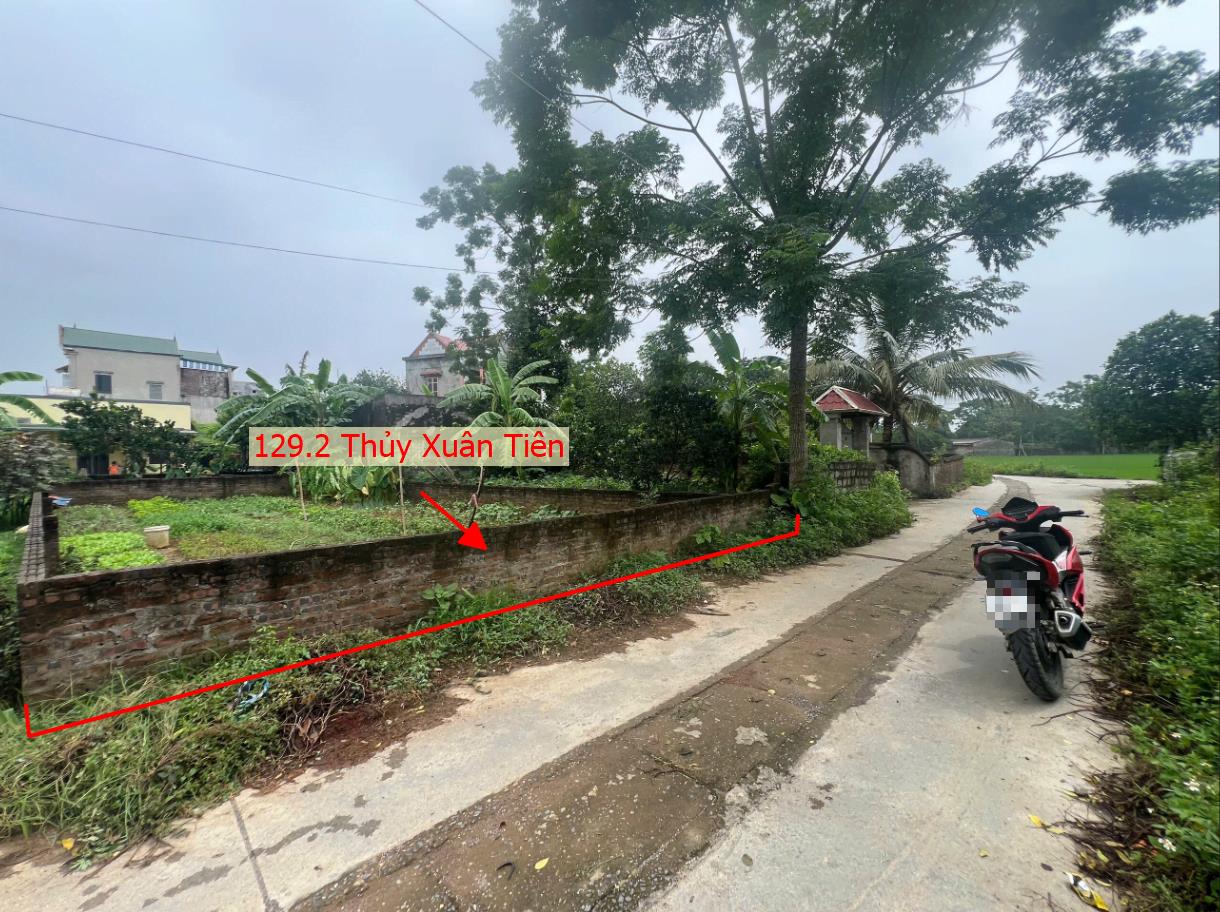 Hình ảnh Bán Thửa Đất 129.2m Tại Thủy Xuân Tiên Ô Tô Đỗ Tận Đất Sát Mặt Đường Kinh Doanh QL21A 