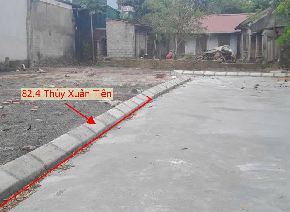 Hình ảnh Đất Phân Lô Thủy Xuân Tiên Gần Trục Chính Kinh Doanh Liên Xã Cách QL6A Đang Mở Rộng Chỉ Vài Trăm Mét