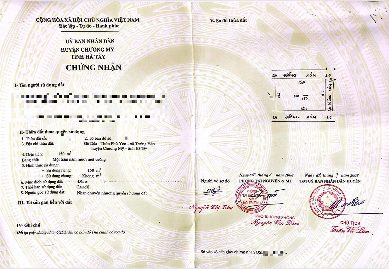 Hình ảnh Bán Lô Góc 3 Mặt Tiền Full Thổ Cư 150m Tại Trường Yên Ô Tô Vào Tận Đất Sát QL6A Đang Mở Rộng