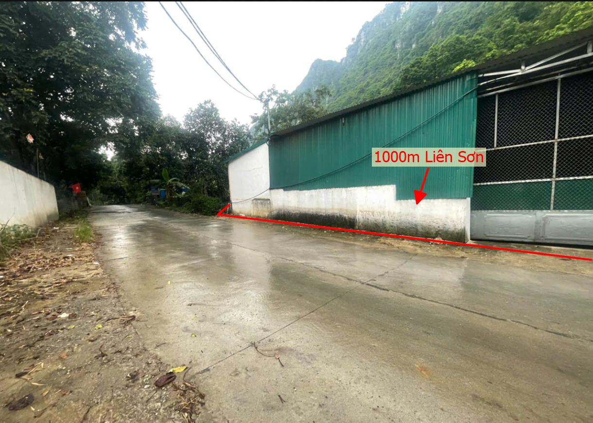 Hình ảnh Bán Lô Đất 1000m Tại Liên Sơn Lương Sơn Bám Đường Bê Tông Ô Tô Vào Tận Đất Sẵn Kho Xưởng Giá Đầu Tư