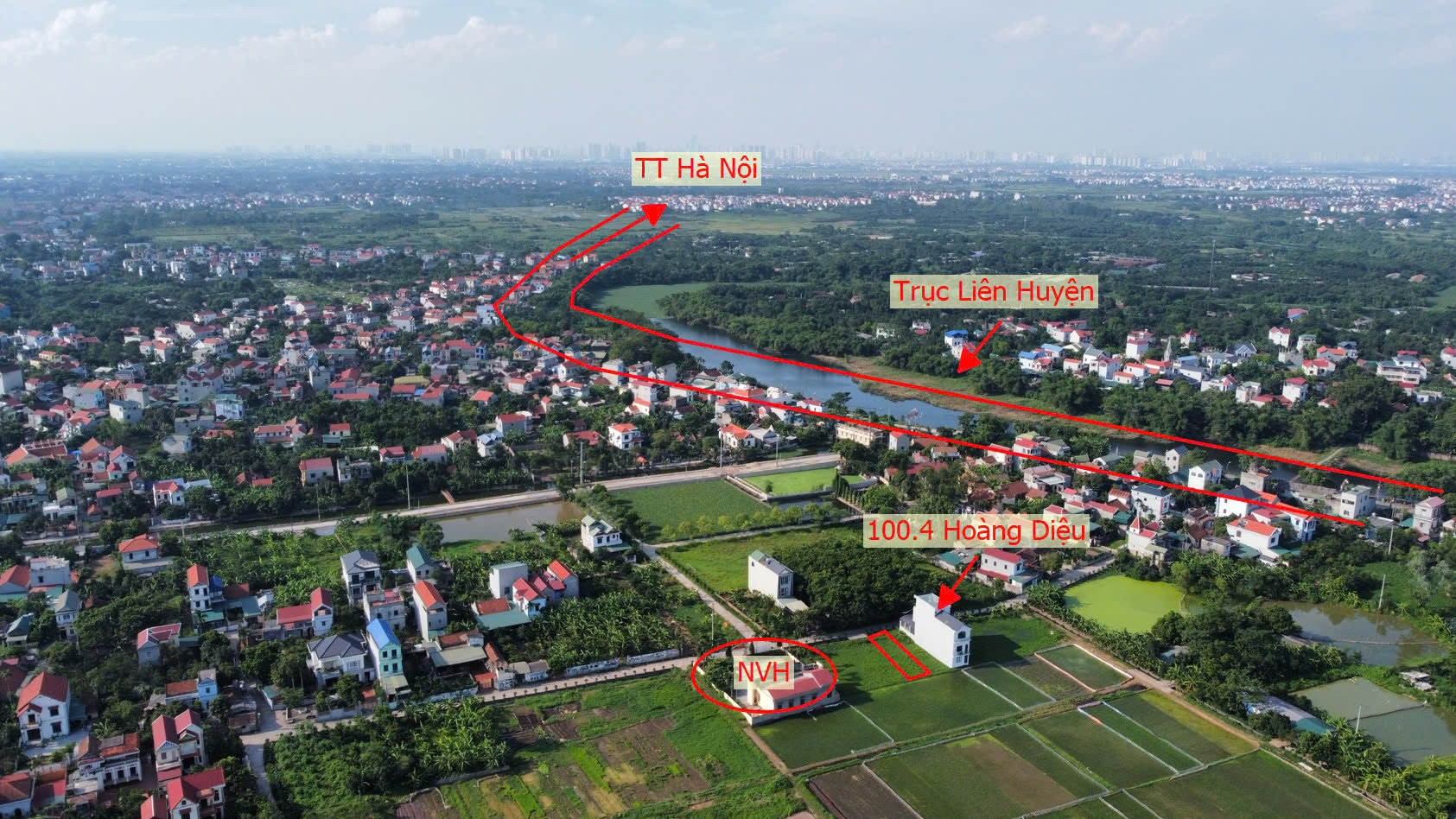 Hình ảnh Đất Đấu Giá Thôn An Vọng Xã Hoàng Diệu Cạnh Nhà Văn Hóa Thôn An Vọng Gần Trục Chính Liên Huyện 