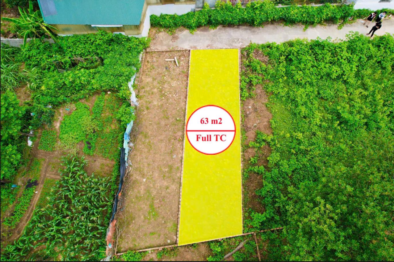 Hình ảnh Bán Lô Đất 63m Tại Thạch Thất Bám Đường Bê Tông Ô Tô Vào Tận Đất Dân Cư Đông Đúc Thân Thiện Giá Đầu Tư