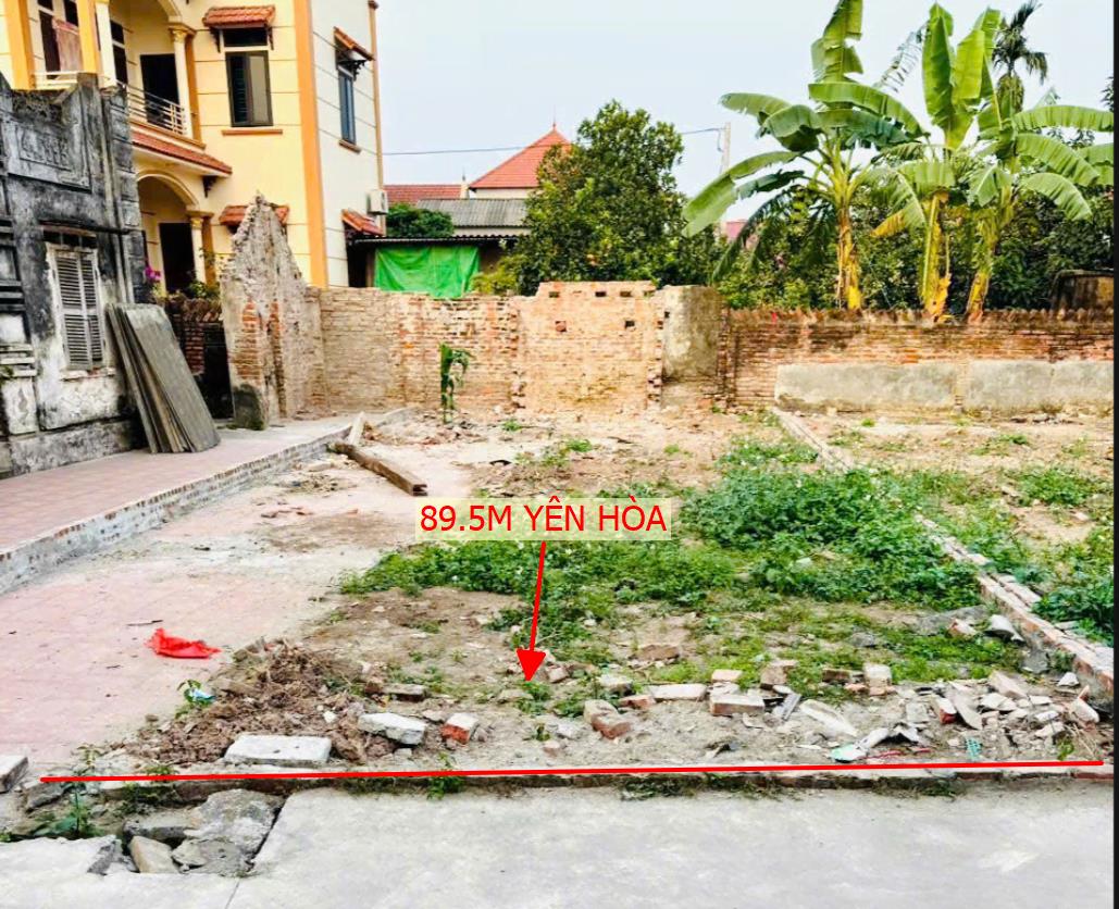 Hình ảnh Bán Lô Đất 89.5m Tại Yên Hòa Yên Mỹ Bám Đường Bê Tông Ô Tô Vào Tận Đất Dân Cư Đông Đúc Giá Đầu Tư