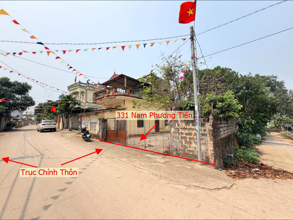 Hình ảnh Bất Động Sản Xuân Mai Đất Khu Vực Nam Phương Tiến Full Thổ Cư Mặt Trục Chính Kinh Doanh Thuộc Làn 2 QL21A 