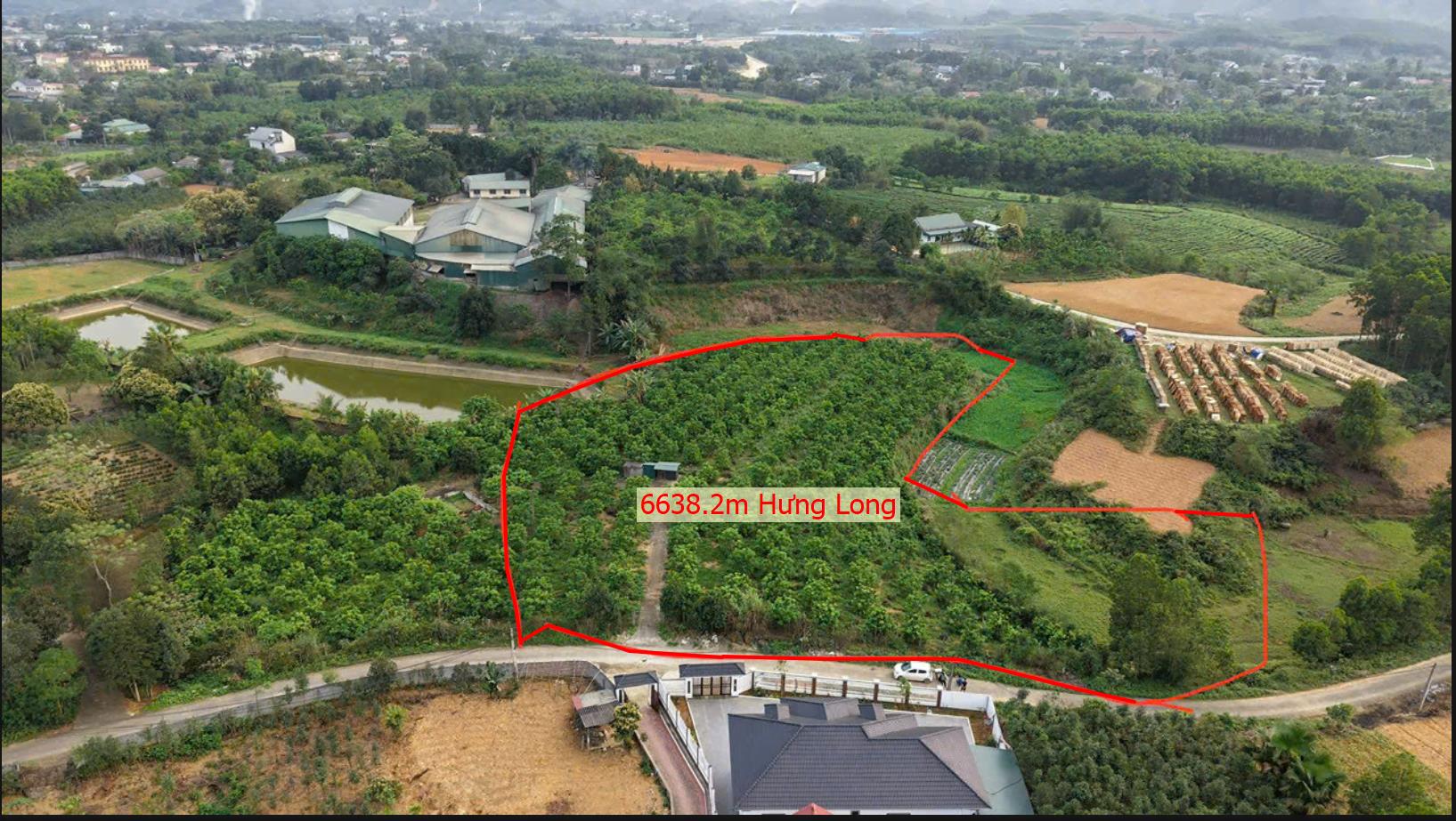 Hình ảnh Bán Lô Đất 6638.2m Tại Hưng Long Yên Lập Bám Đường Nhựa Ô Tô Vào Tận Đất View Thoáng Mát Giá Đầu Tư