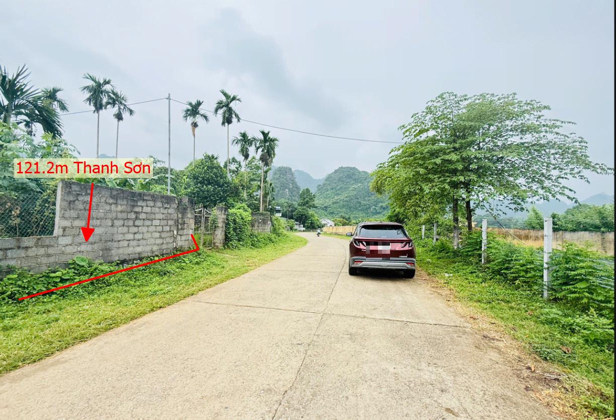 Hình ảnh Bán Lô Đất 121.2m Tại Thanh Sơn Lương Sơn Bám Đường Bê Tông Ô Tô Vào Tận Đất Dân Cư Đông Đúc Thân Thiện Gần Chợ Trường Học Ủy Ban Giá Đầu Tư