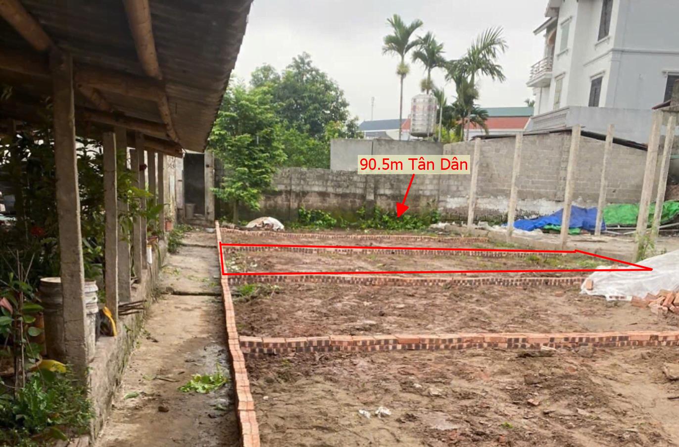 Hình ảnh Bán Lô Đất 90.5m Tại Tân Dân Khoái Châu Bám Đường Bê Tông Dân Cư Đông Đúc Thân Thiện Giá Đầu Tư