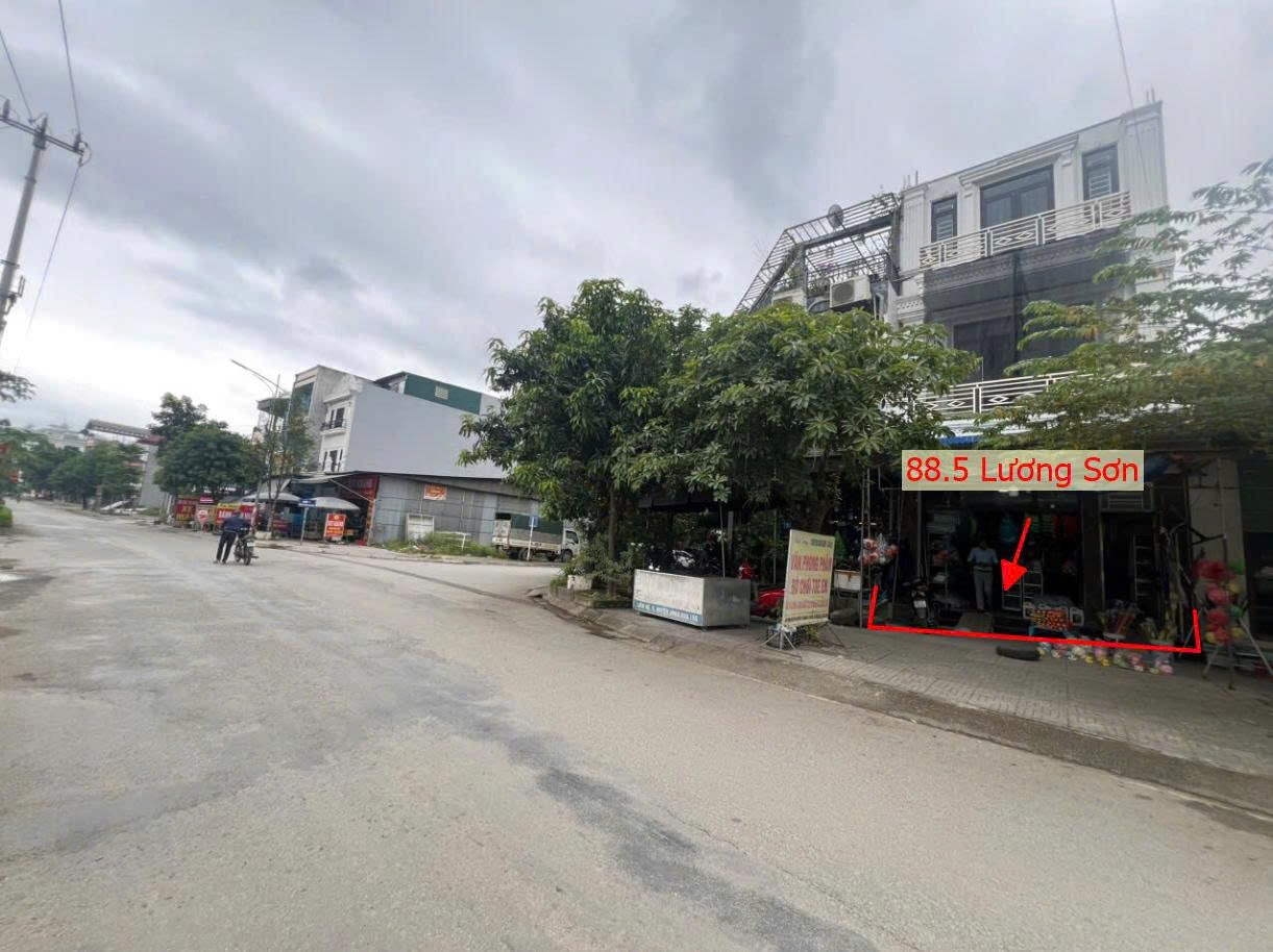 Hình ảnh Bán Nhà 3 Tầng 88.5m Tại Thị Trấn Lương Sơn Mặt Đường Kinh Doanh Ngay Trung Tâm Chợ Lương Sơn