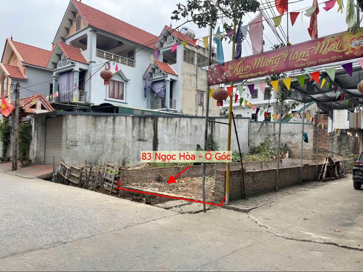 Hình ảnh Bán Thửa Đất 83m Lô Góc Tại Ngọc Hòa Chương Mỹ Hà Nội| Đất Thổ Cư Lô Góc Tại Ngọc Hòa Chương Mỹ