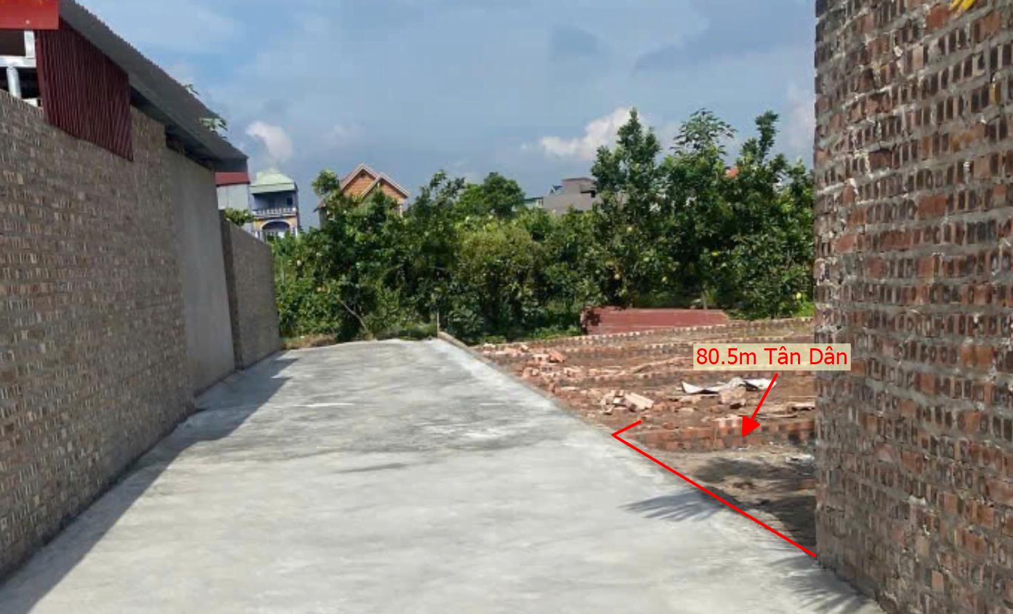Hình ảnh Bán Lô Đất 80.5m Tại Tân Châu Khoái Châu Bám Đường Bê Tông Ô Tô Vào Tận Đất Dân Cư Đông Đúc Thân Thiện Giá Đầu Tư