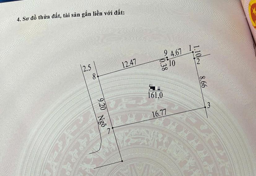 Hình ảnh Bất Động Sản Quảng Bị Bán Đất Khu Vực Lam Điền Ô Tô Đỗ Tận Đất Sát Trục Chính Kinh Doanh Liên Xã 
