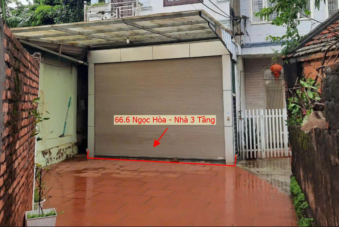 Hình ảnh Bán Nhà 3 Tầng 66.6m Tại Ngọc Hòa Sát QL6A Ngay Trung Tâm Hành Chính Huyện 