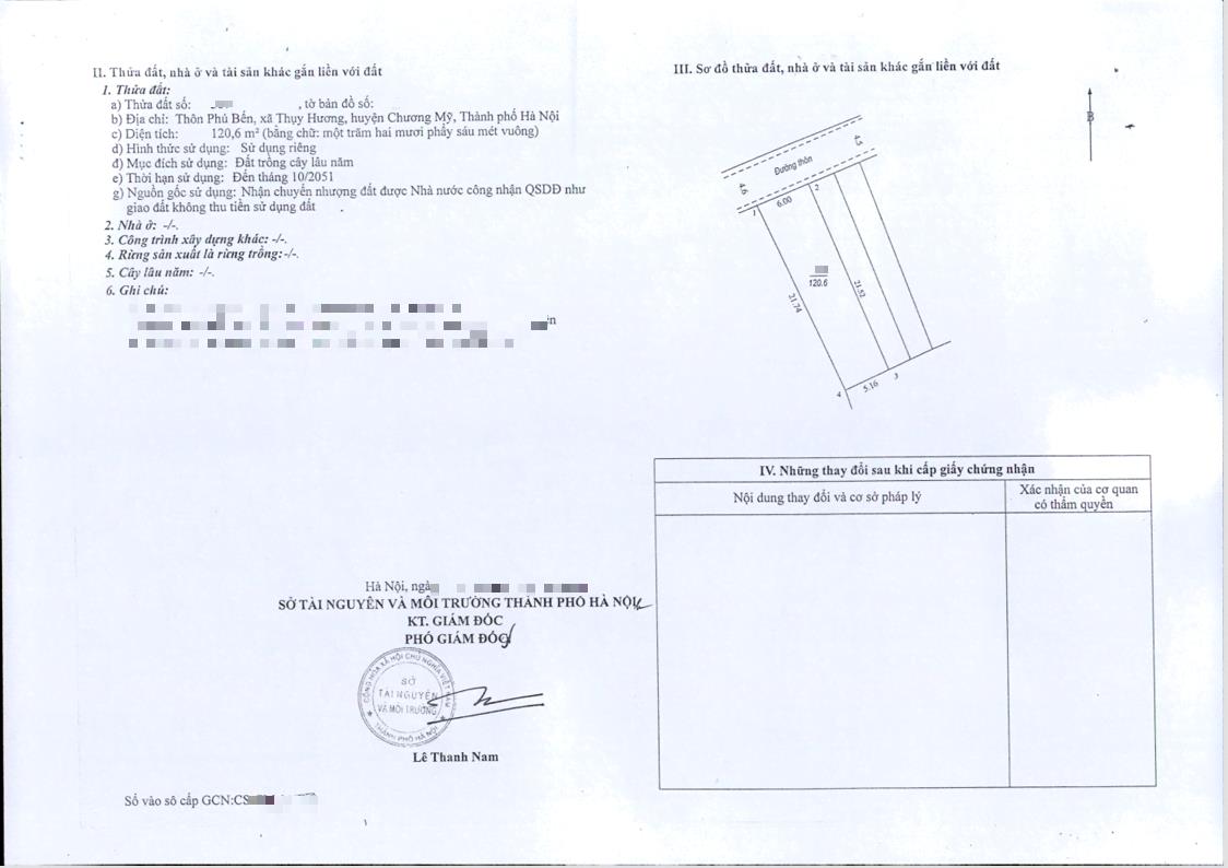 Hình ảnh Bán Thửa Đất 120.6m Tại Thụy Hương Đường Thông Ô Tô Sát Trục Chính Kinh Doanh 