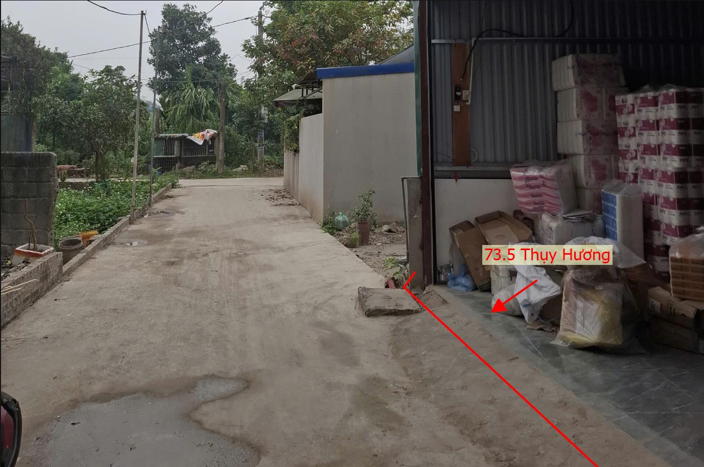 Hình ảnh Bán Đất Thụy Hương Sẵn Kho Xưởng Ô Tô Đỗ Cửa Gần Đường Đê Đáy Và Đường Máng 7 