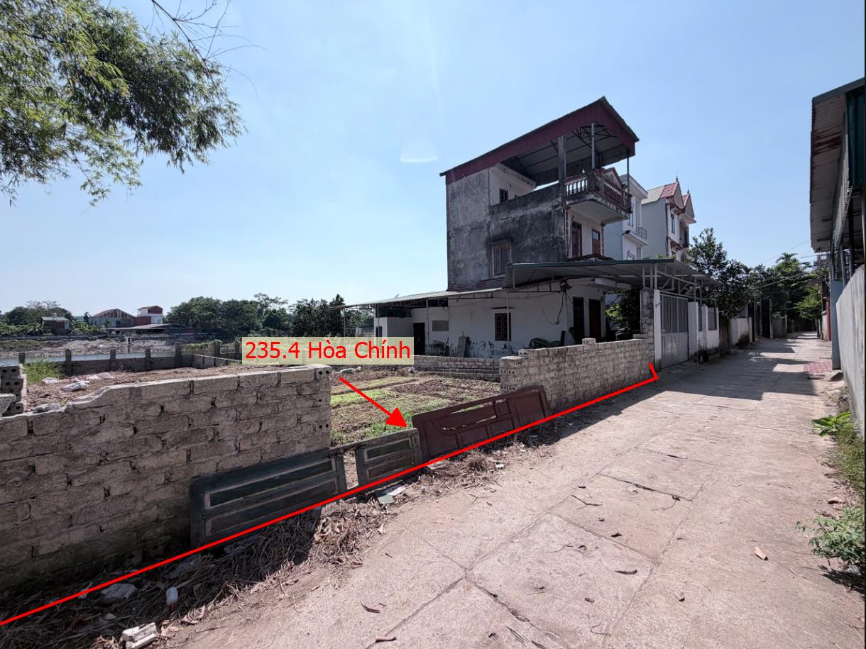 Hình ảnh Bán Thửa Đất 235.4m Tại Hòa Chính Ô Tô Đỗ Tận Đất Sát Trục Chính Kinh Doanh Liên Xã 