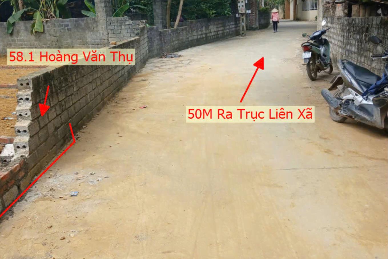 Hình ảnh Bán Đất Hoàng Văn Thụ Ô Tô Vào Tận Đất Ngay Sát Trường Học Các Cấp Của Xã 