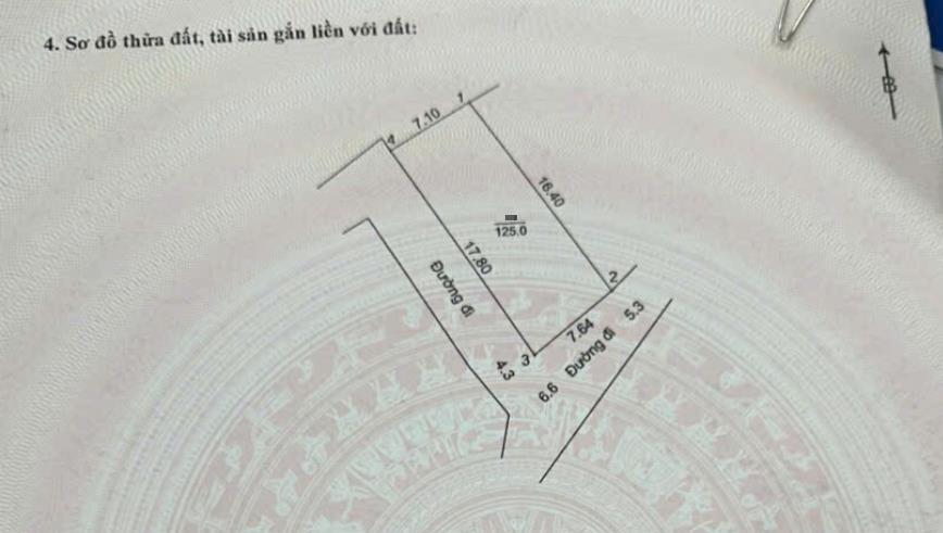 Hình ảnh Bất Động Sản Chương Mỹ Bán Đất Khu Vực Biên Giang Lô Góc 2 Mặt Thoáng Ô Tô Đỗ Tận Đất Sát Trục Kinh Doanh
