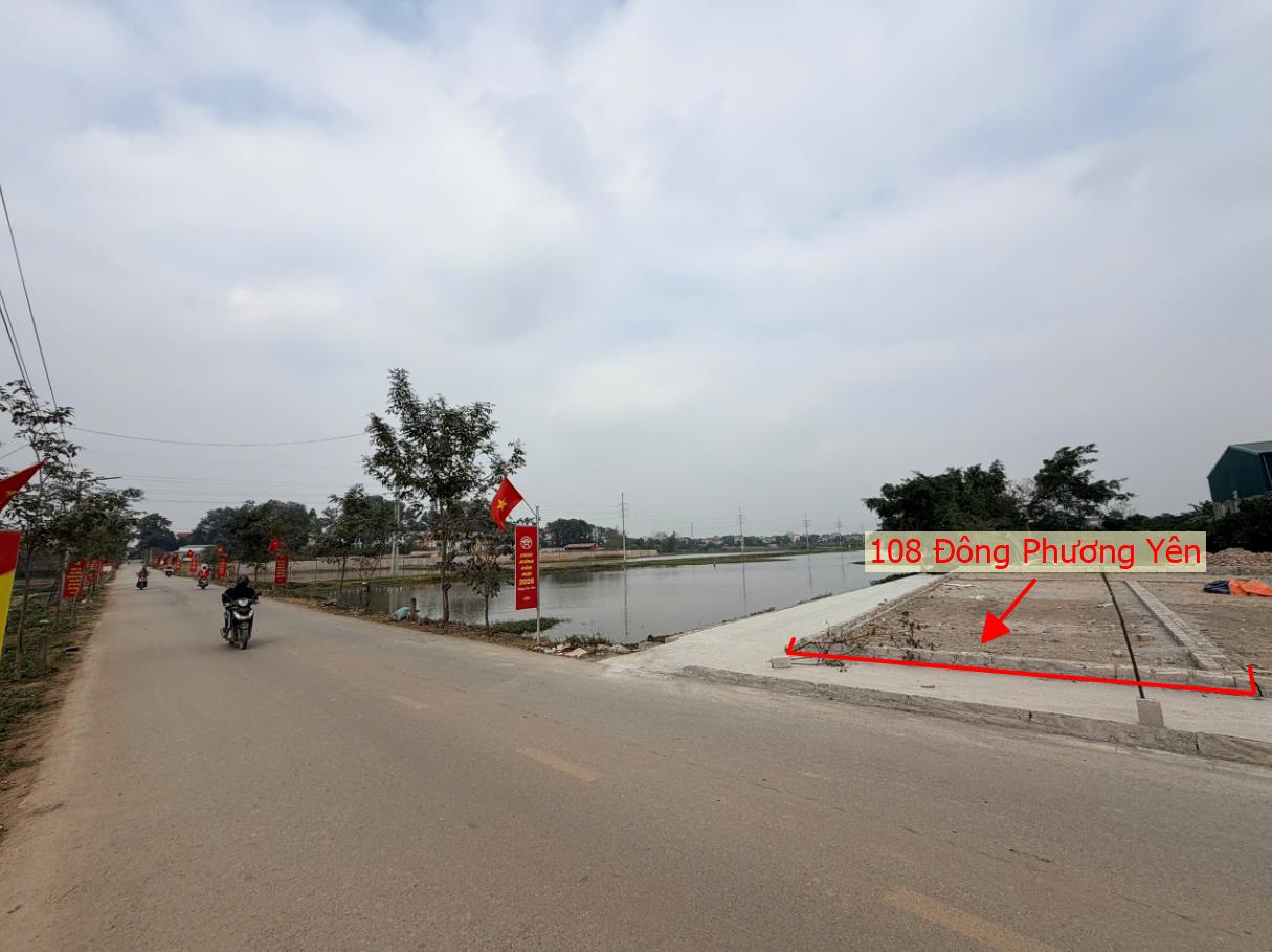 Hình ảnh Bán Lô Góc 2 Mặt Tiền 108m Tại Đông Phương Yên Mặt Trục Kinh Doanh Liên Xã Ngay Gần QL6A 