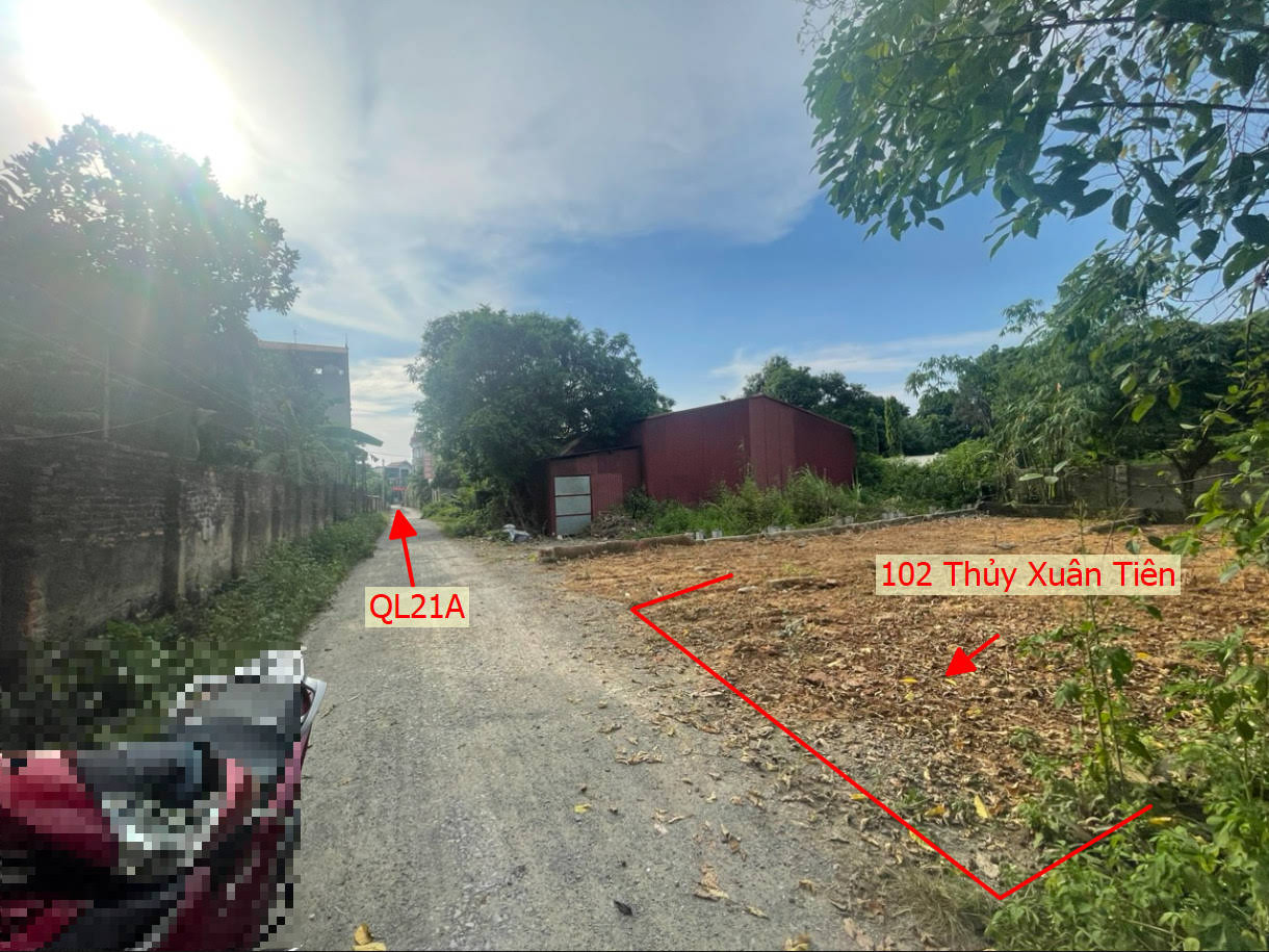 Hình ảnh Bán Đất Thủy Xuân Tiên Ngay Sát QL21A Giáp Thị Trấn Xuân Mai 
