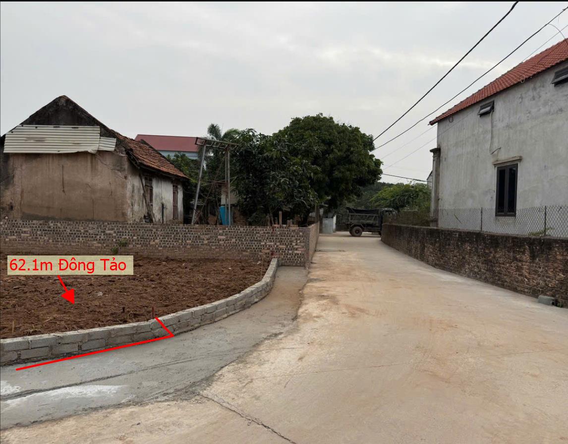 Hình ảnh Bán Lô Đất 62.1m Tại Đông Tảo Khoái Châu Bám Đường Bê Tông Ô Tô Vào Tận Đất Dân Cư Đông Đúc Thân Thiện Giá Đầu Tư