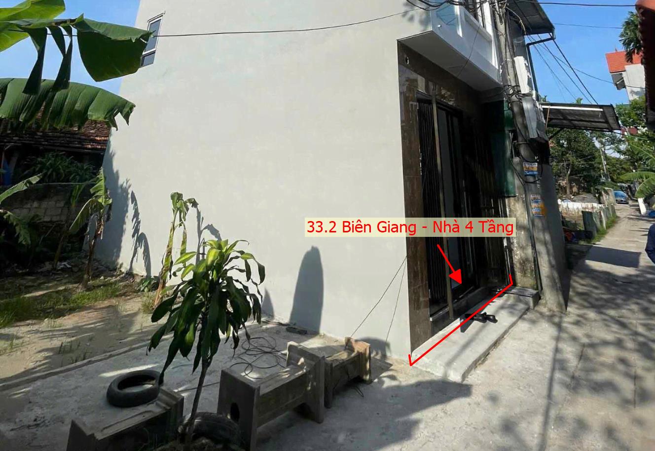 Hình ảnh Bán Nhà 4 Tầng 33.2m Tại Biên Giang Gần Trục Chính Kinh Doanh Ô Tô Vào Tận Đất Cách QL6A Vài Bước Chân