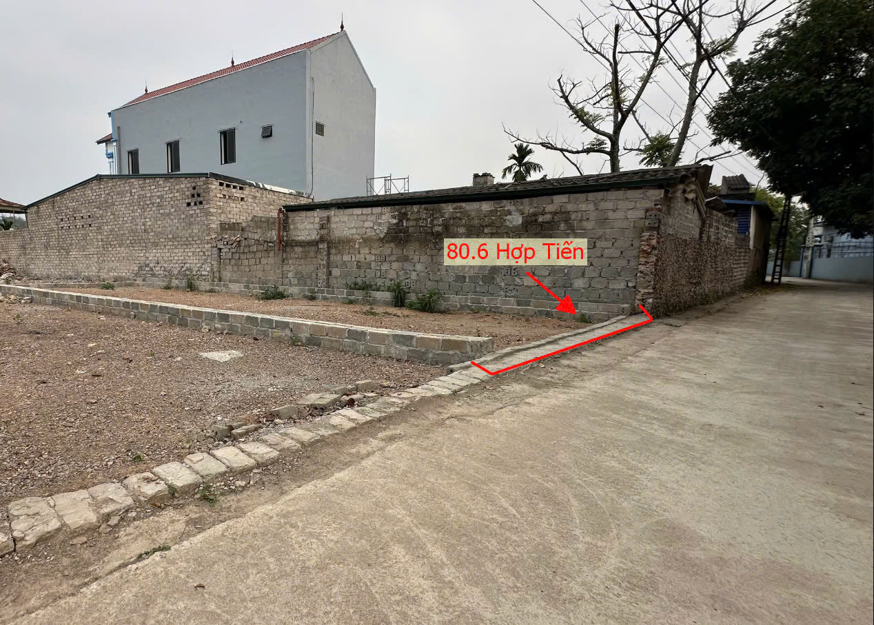 Hình ảnh Đất Phân Lô 80.6m Tại Hợp Tiến Mỹ Đức Ô Tô Đỗ Tận Đất Sát Trục Kinh Doanh Gần QL21A 