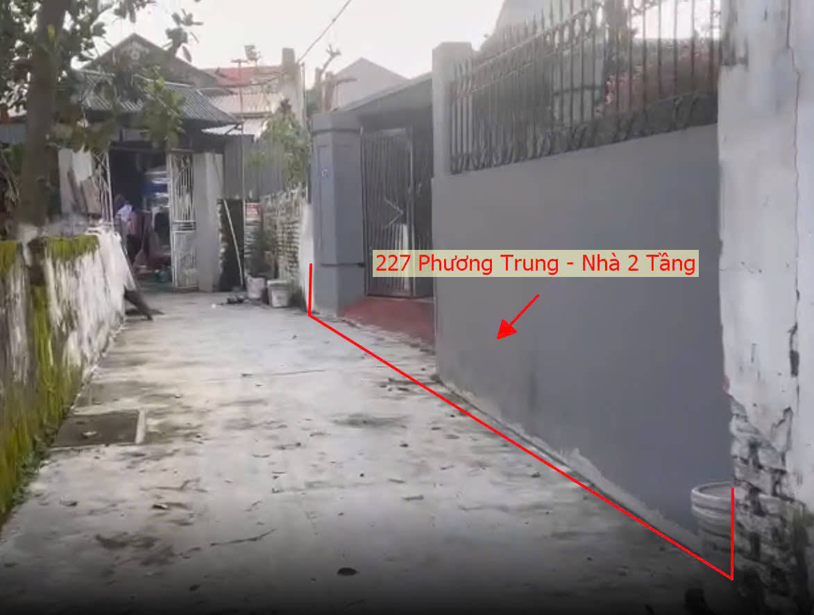 Hình ảnh Bán Nhà 2 Tầng Sát Trục Kinh Doanh Gần QL21B Ngay Trung Tâm Xã Phương Trung