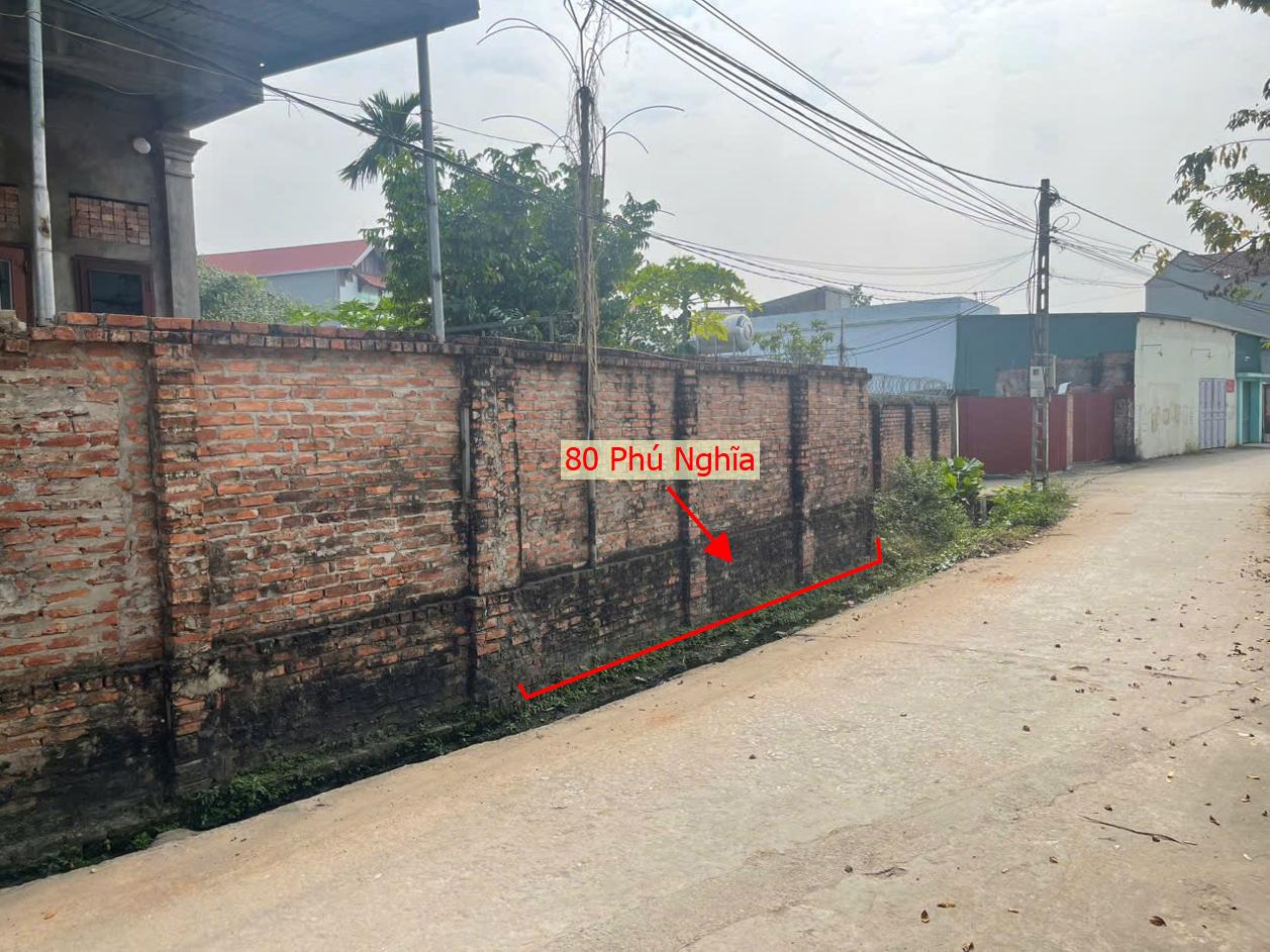 Hình ảnh Chủ Cắt Bán 80m Tại Phú Nghĩa Đường Thông Ô Tô Gần Trục Chính Kinh Doanh Cách QL6A Chỉ Vài Trăm Mét