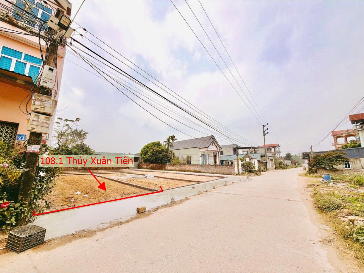 Hình ảnh Bán Đất 108.1m Tại Thủy Xuân Tiên Mặt Đường Kinh Doanh Liên Xã Cách QL21A Chỉ Hơn 1km