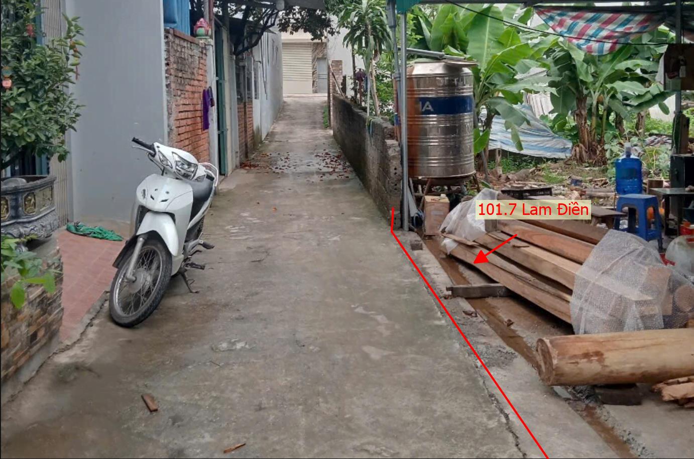 Hình ảnh Bán Thửa Đất 101.7m Tại Lam Điền Sát Trục Kinh Doanh Liên Huyện Gần Trung Tâm Hành Chính Xã