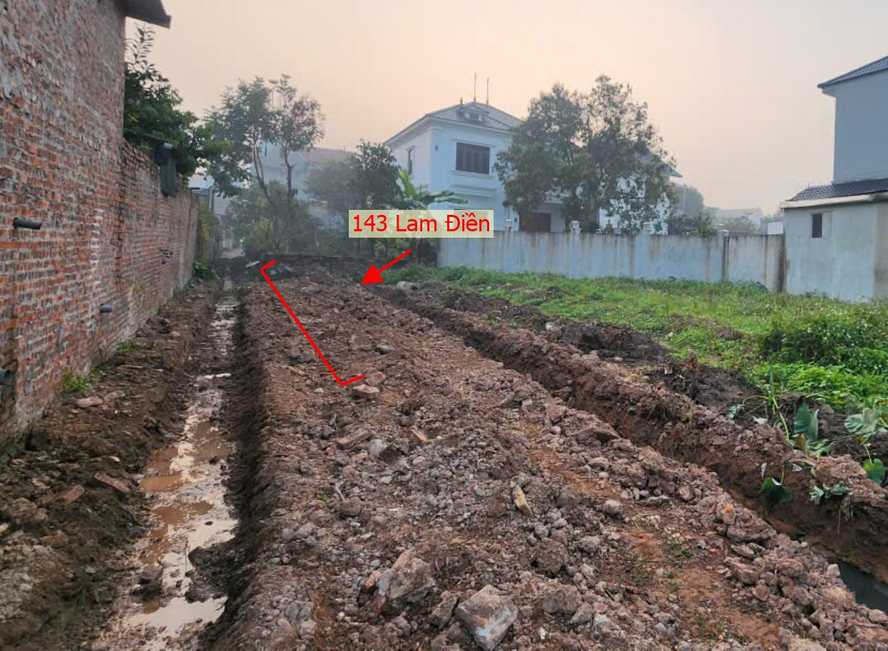 Hình ảnh Bán Thửa Đất 143m Tại Lam Điền Sát Trục Kinh Doanh Gần Đường Cao Tốc Liên Xã Máng 7