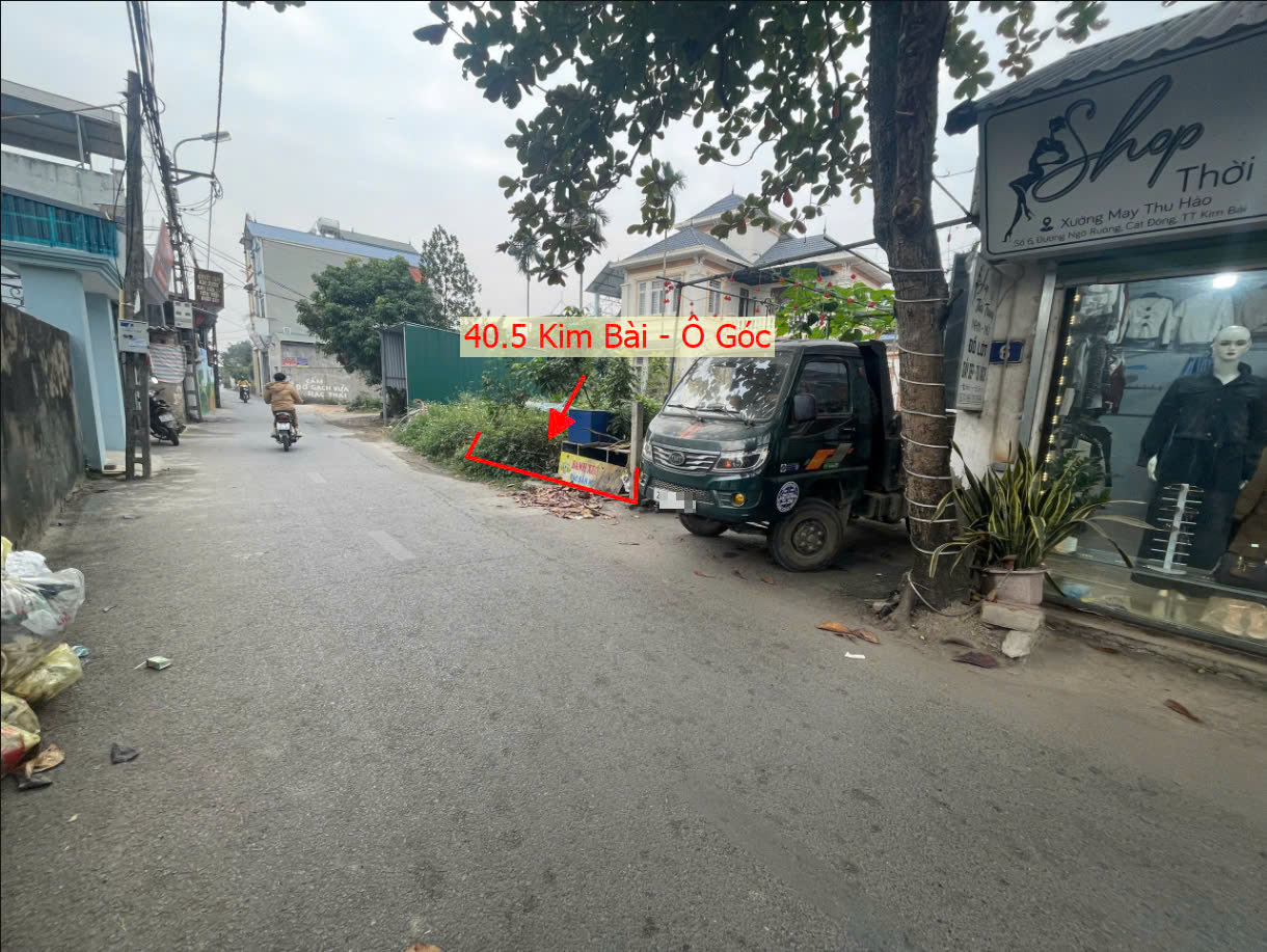Hình ảnh Bán Lô Góc 2 Mặt Tiền Bám Đường Kinh Doanh Tại Thị Trấn Kim Bài Ngay Trung Tâm Hành Chính Huyện