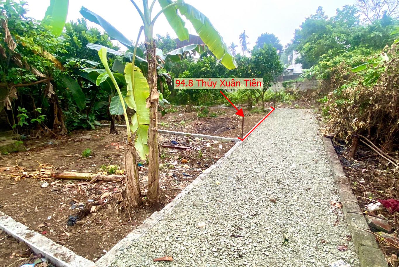 Hình ảnh Bất Động Sản Xuân Mai Bán Đất Khu Vực Thủy Xuân Tiên Sát Trục Chính Kinh Doanh Cách QL21A Chỉ Vài Bước Chân