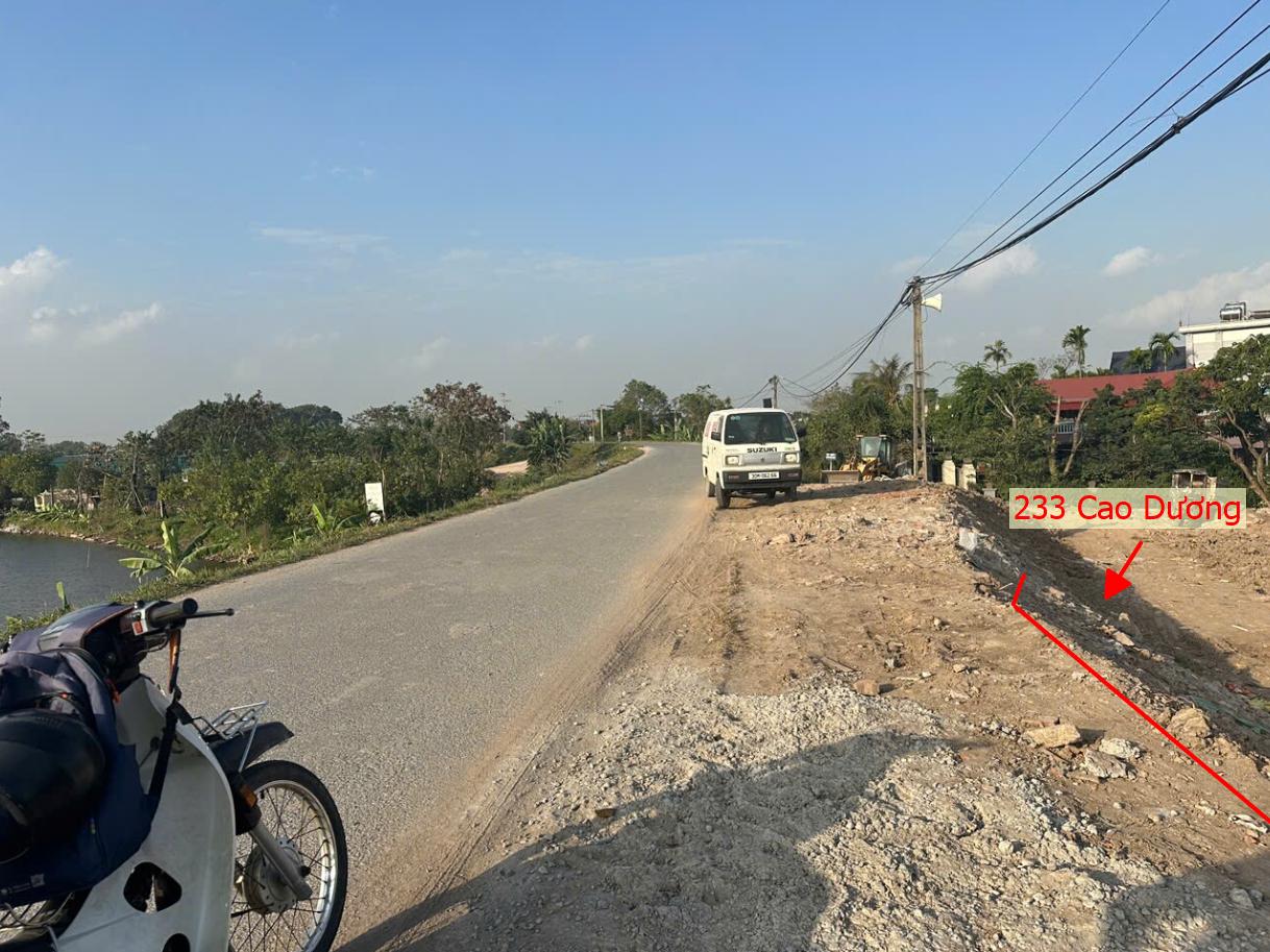 Hình ảnh Bán Thửa Đất 233m Tại Cao Dương Mặt Đường Kinh Doanh Đê Tả Đáy Gần Đường TL429
