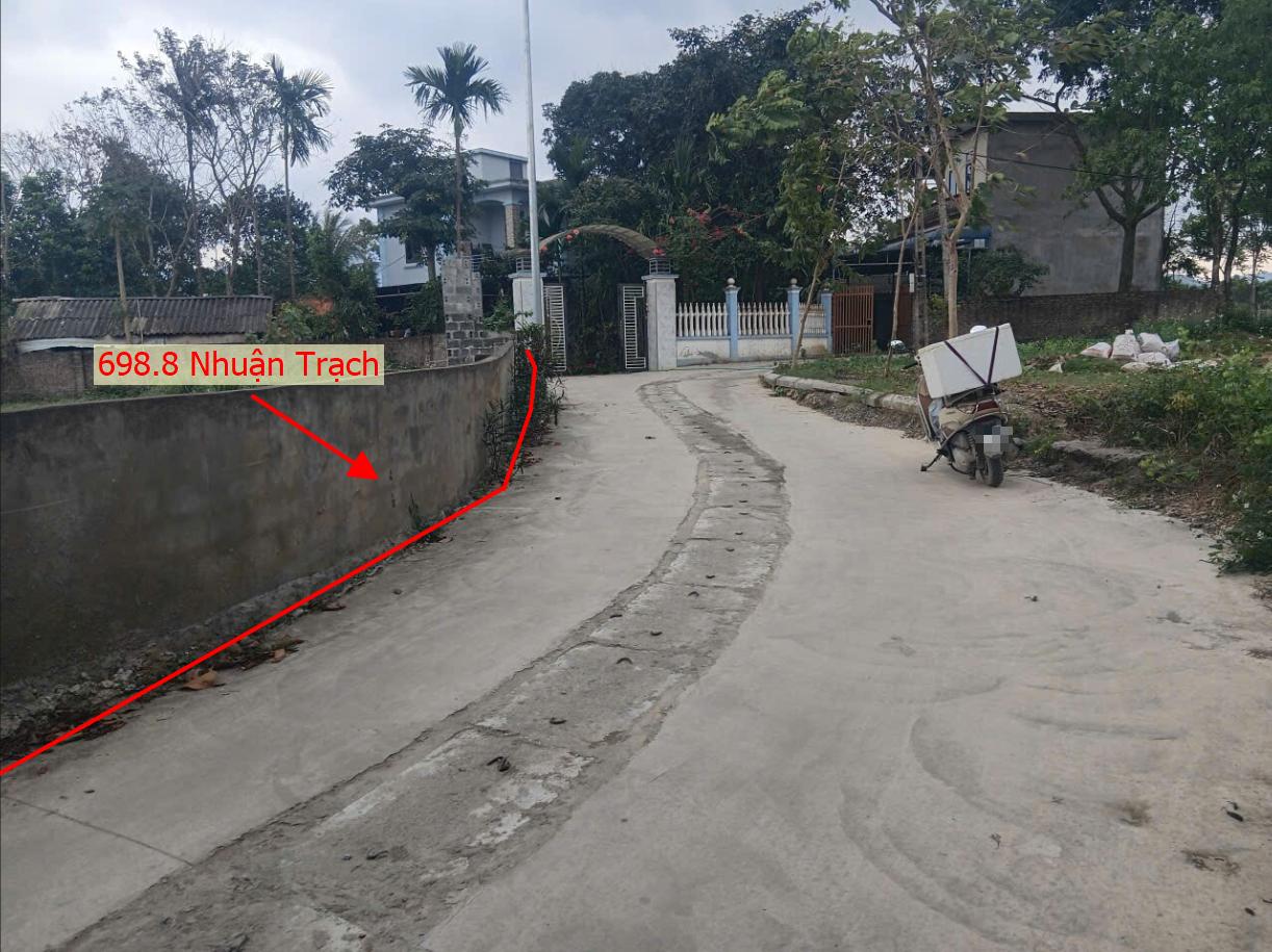 Hình ảnh Bán Thửa Đất 698.8m Tại Nhuận Trạch Lô Góc 2 Mặt Thoáng Đường Thông Ô Tô Giá Chỉ Vài Tỷ