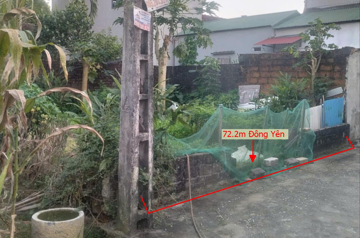 Hình ảnh Bán Lô Đất 72.2m Tại Đông Yên Quốc Oai Bám Đường Bê Tông Ô Tô Vào Tận Đất Dân Cư Đông Đúc  Đầy Đủ Tiện NGhi Giá Đầu Tư