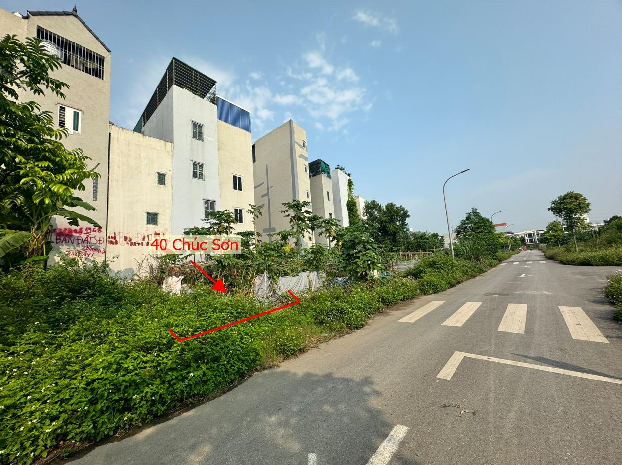 Hình ảnh Bất Động Sản Chương Mỹ Bán Đất Dịch Vụ Đồng Tía Chúc Sơn Làn 2 Đường QL6A Ngay Gần Trung Tâm Hành Chính Phường Chương Mỹ