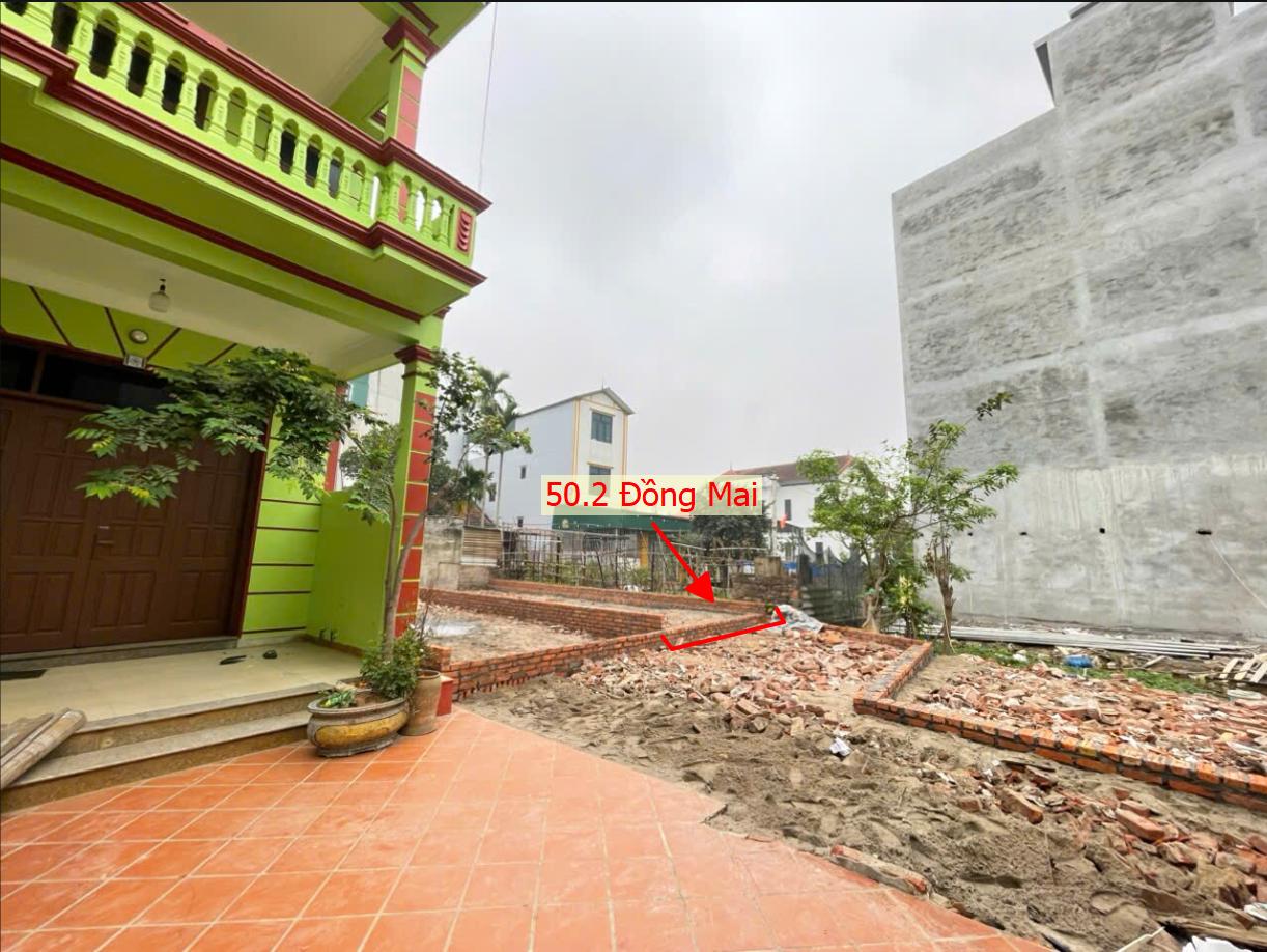 Hình ảnh Bán Đất Phân Lô Đồng Mai 50.2m Sát Trục Chính Kinh Doanh Ngay Gần Khu Đất Dịch Vụ Sinh Thái Đồng Mai