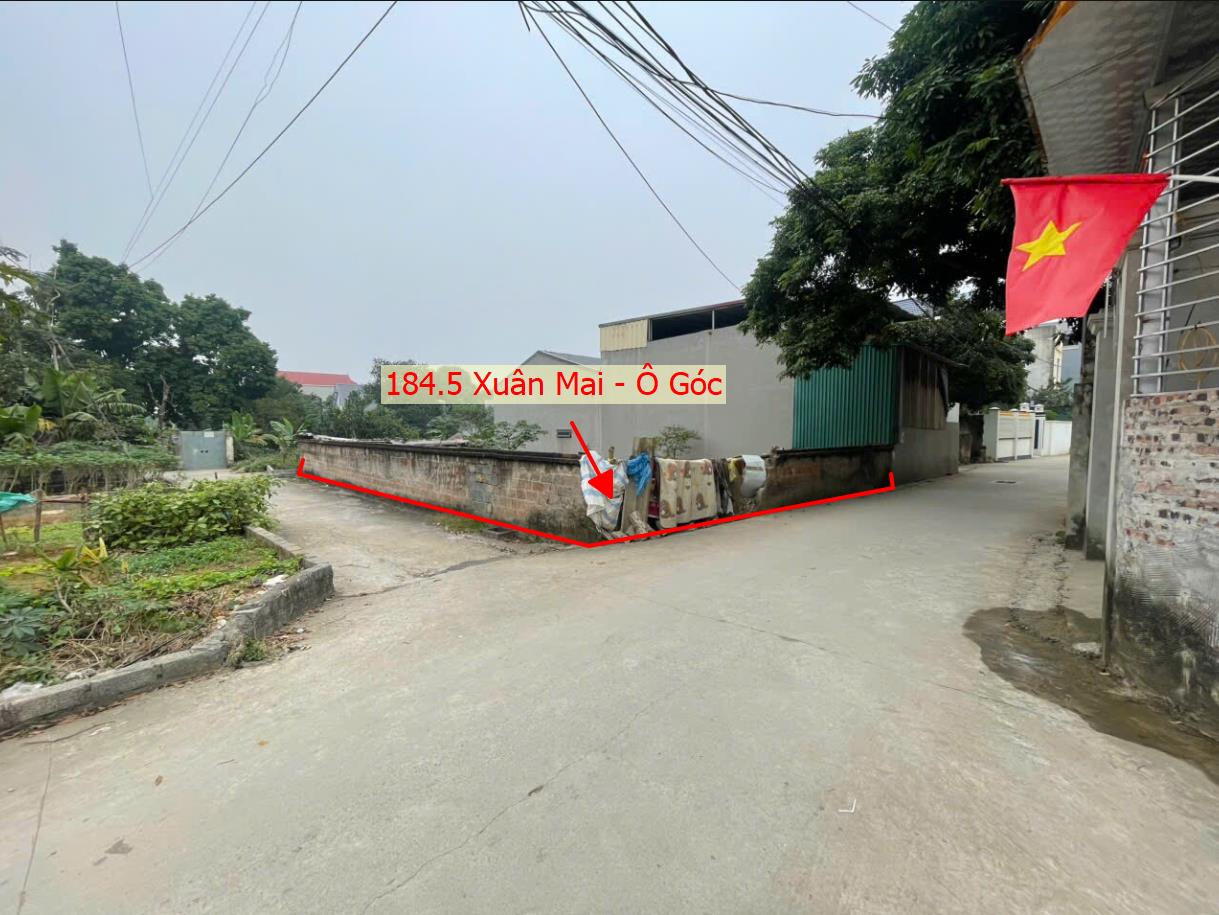 Hình ảnh Bán Lô Góc 2 Mặt Tiền 184.5m Tại Thị Trấn Xuân Mai Ô Tô Đỗ Tận Đất Gần QL6A Đang Mở Rộng 
